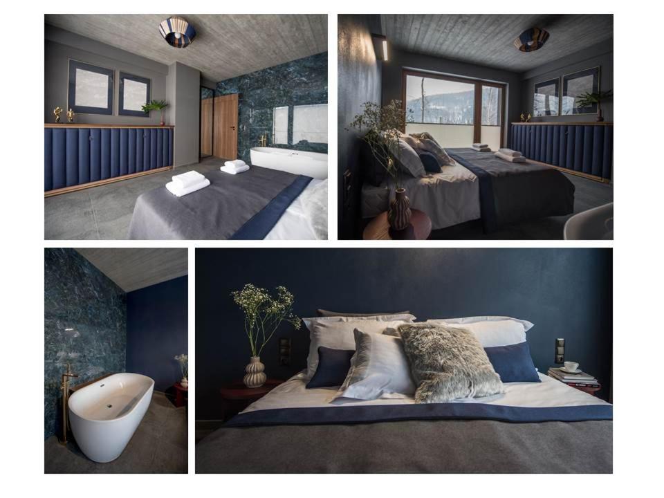 Aspen Deluxe Residence & Aspen Cottage Międzybrodzie Bialskie 外观 照片