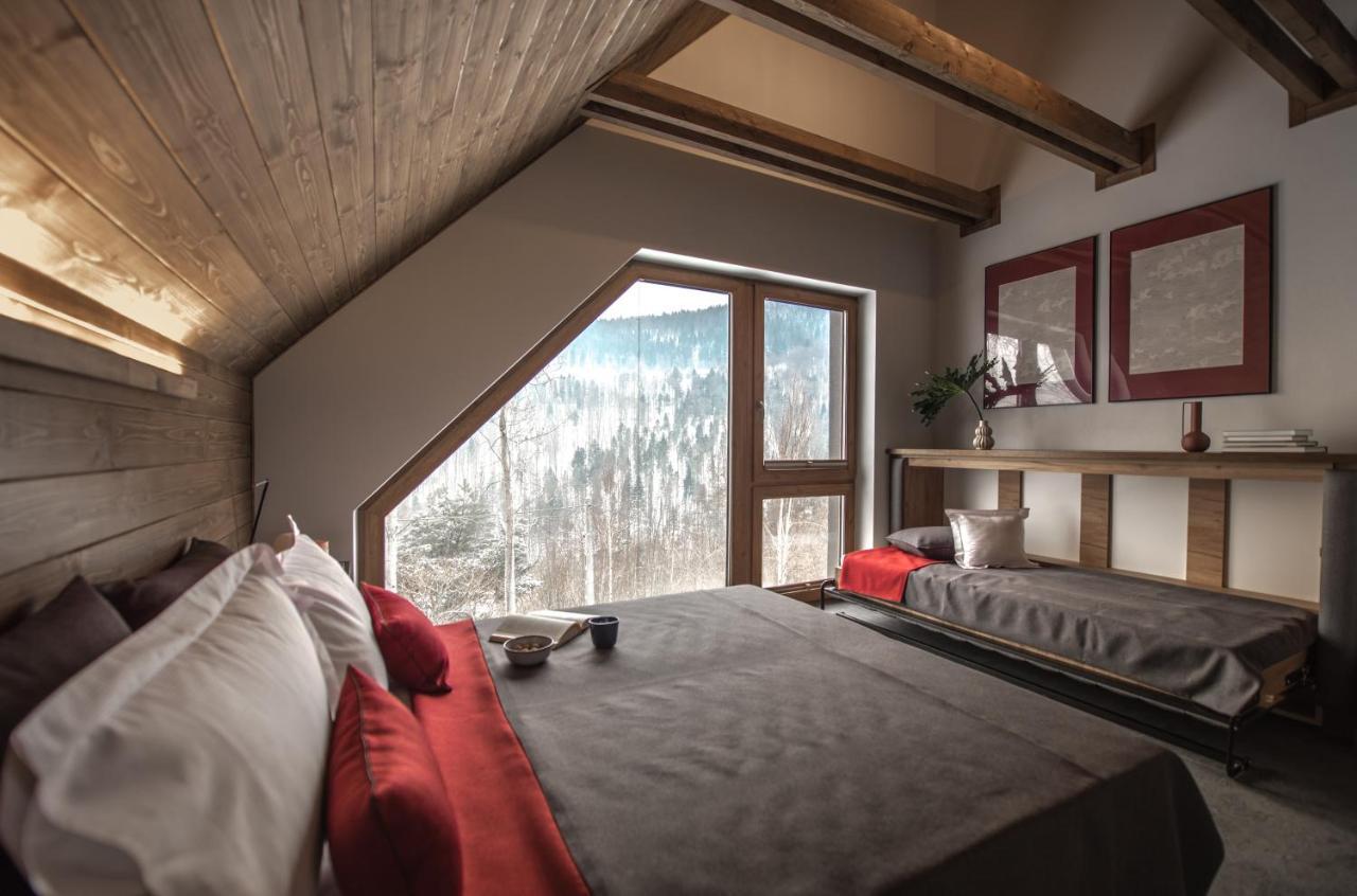 Aspen Deluxe Residence & Aspen Cottage Międzybrodzie Bialskie 外观 照片